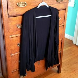 🖤 soft black cardigan